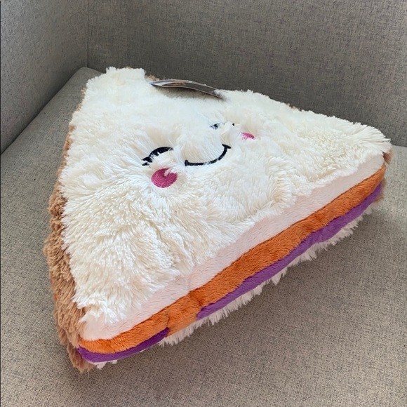 Squishable peanut butter and jelly pillow - Picture 3 of 4